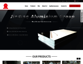 jtaluminum.com screenshot