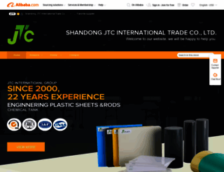 jtcplastic.en.alibaba.com screenshot