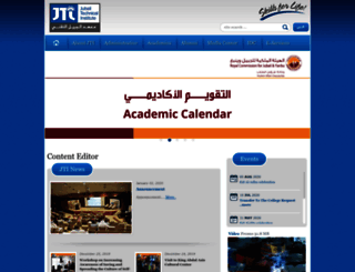 jti.edu.sa screenshot