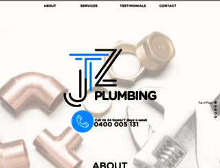 jtzplumbing.com.au screenshot