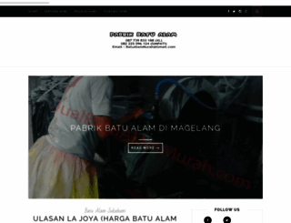 jualbatualammurah.com screenshot