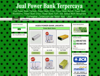 jualpowerbank77.blogspot.com screenshot