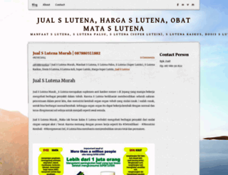 jualslutena.weebly.com screenshot