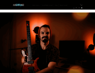 juanantoniomusic.com screenshot