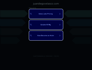 juandiegovelasco.com screenshot