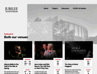 jubileeauditorium.com screenshot