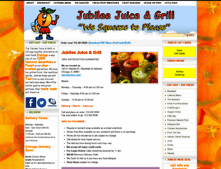jubileejuice.com screenshot