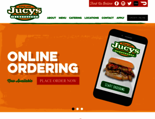 jucyshamburgers.com screenshot