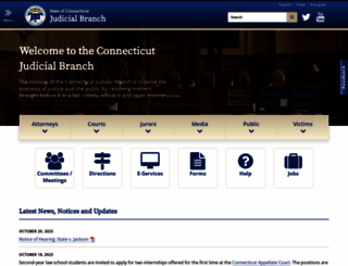 jud.state.ct.us screenshot