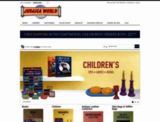judaica-world.com screenshot