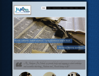 judaismforschools.co.uk screenshot
