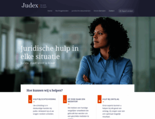 judex.nl screenshot