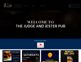 judgeandjester.com screenshot