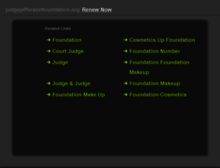 judgejeffersonfoundation.org screenshot