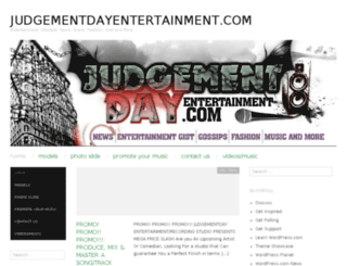 judgementdayentertainment.wordpress.com screenshot