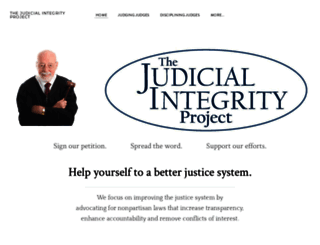 judicialintegrity.org screenshot