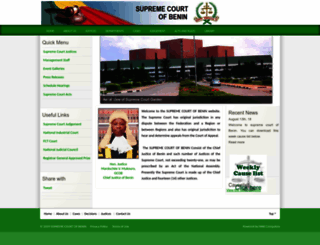 judiciary-benin-gov.com screenshot