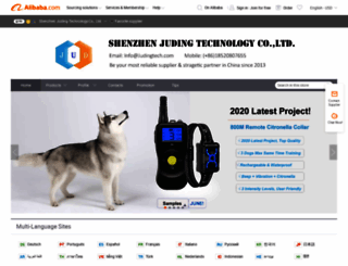 judingtech.en.alibaba.com screenshot