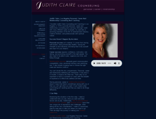 judithclairecounseling.com screenshot