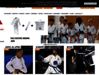 judo.boutique-du-combat.fr screenshot