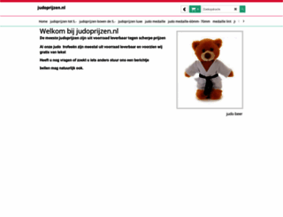 judoprijzen.nl screenshot
