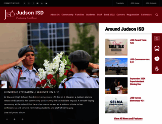 judsonisd.org screenshot