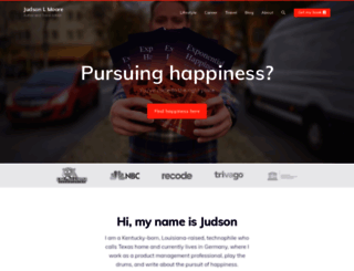 judsonlmoore.com screenshot
