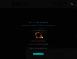 judyvetclinicca.com screenshot