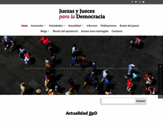 juecesdemocracia.es screenshot