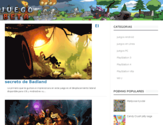 juegobeta.com screenshot