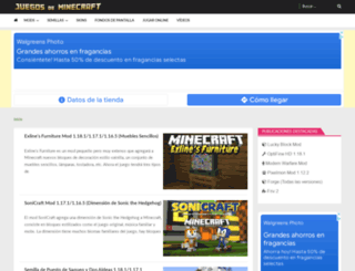 juegos-de-minecraft.com screenshot