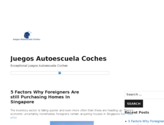 juegosautoescuelacoches.com screenshot
