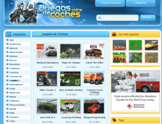 juegosdecochesonline.com screenshot
