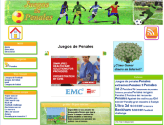 juegosdepenales.com screenshot
