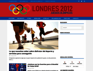 juegoslondres2012.com screenshot