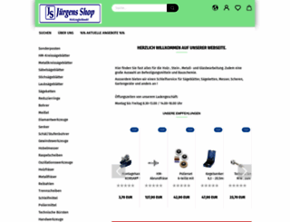 juergens-shop.com screenshot
