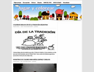 jugarycolorear.com screenshot