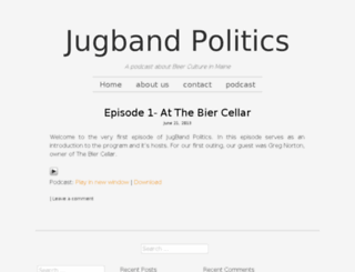 jugbandpolitics.mainedigitalpress.com screenshot