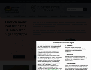 jugendleiter-blog.de screenshot