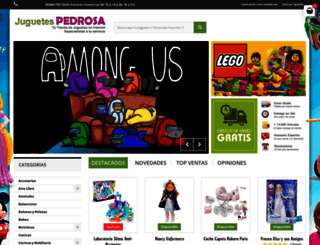 juguetespedrosa.com screenshot