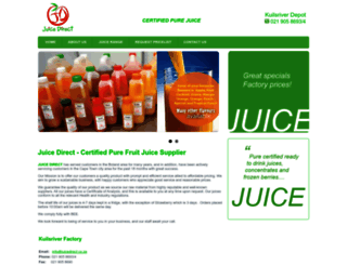 juicedirect.co.za screenshot