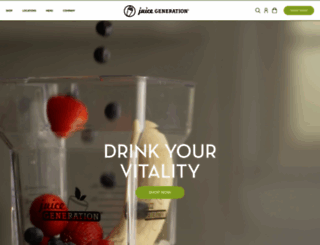 juicegeneration.com screenshot