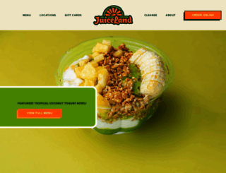 juiceland.com screenshot