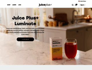 juiceplus.com screenshot