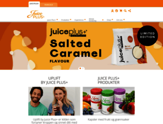 juiceplus.no screenshot