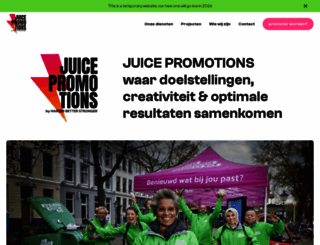juicepromotions.nl screenshot
