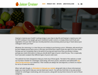 juicercruiser.com screenshot