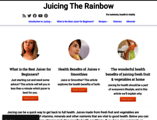 juicingtherainbow.com screenshot