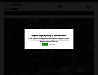 juicybike.com screenshot