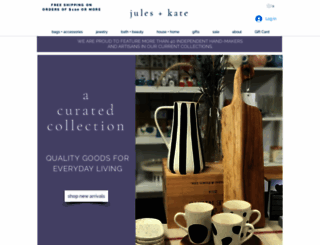 julesandkate.com screenshot